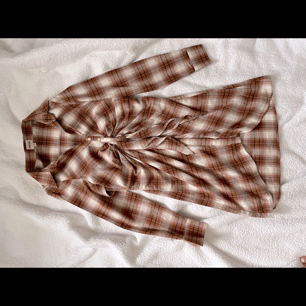 Never worn flannel dress